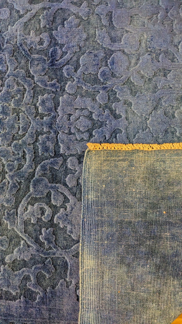 Oriental Silk Wash Chobi Rug - Size: 6 x 4.2