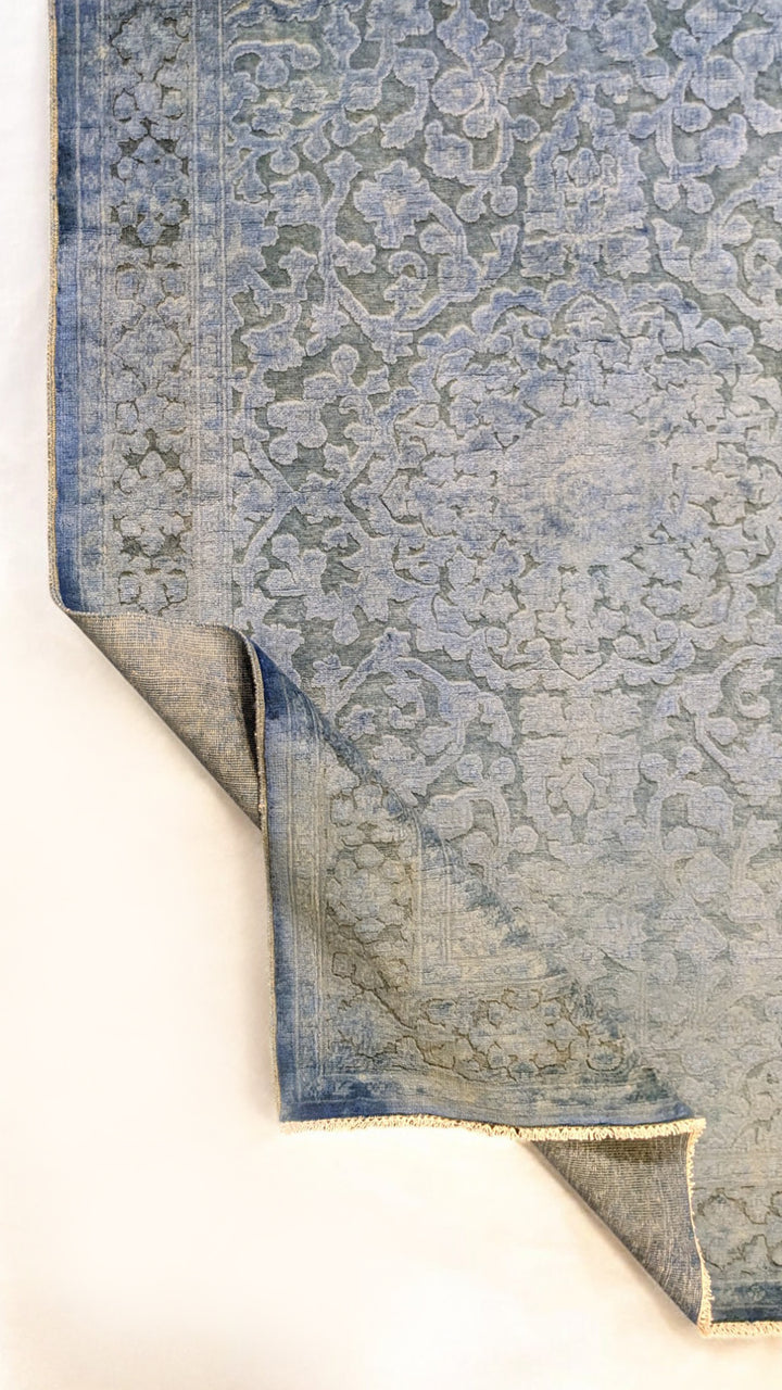 Oriental Silk Wash Chobi Rug - Size: 5.11 x 4.1