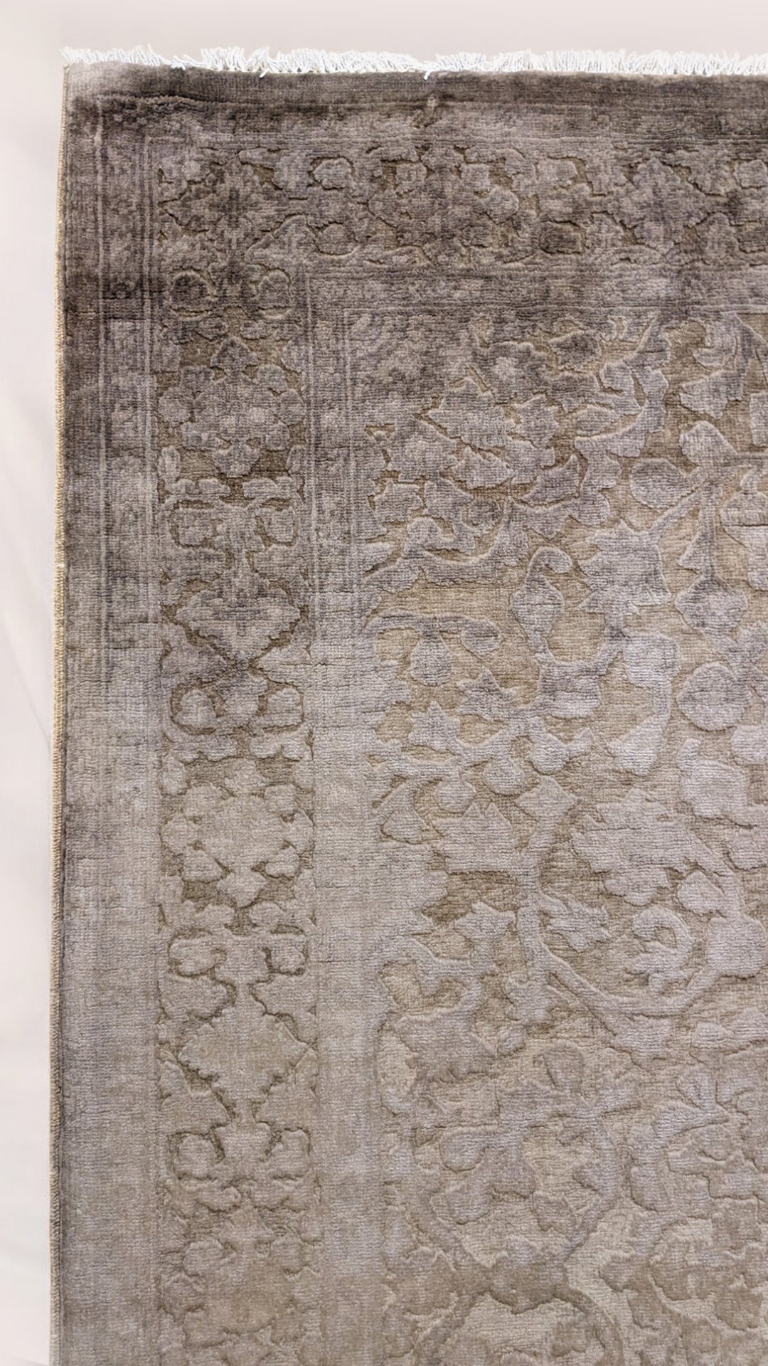 Oriental Silk Wash Chobi Rug - Size: 6 x 4.2