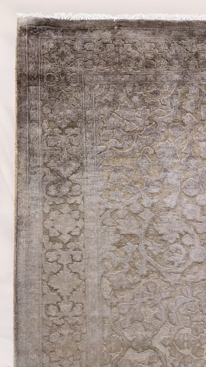 Oriental Silk Wash Chobi Rug - Size: 6 x 4.2