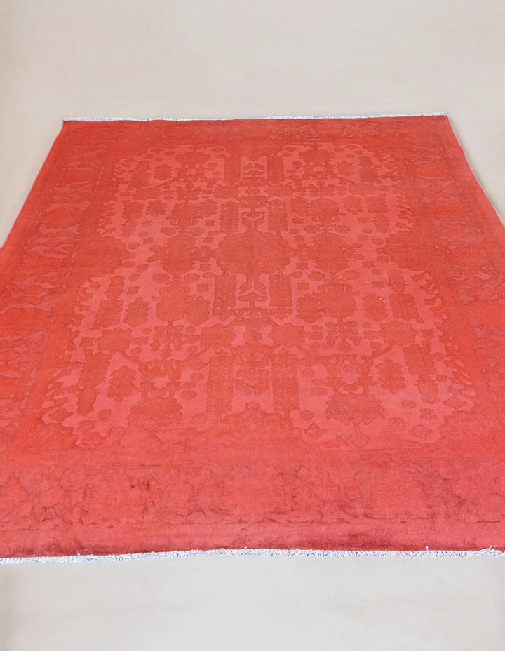 Oriental Silk Wash Chobi Rug - Size: 6.9 x 5.4