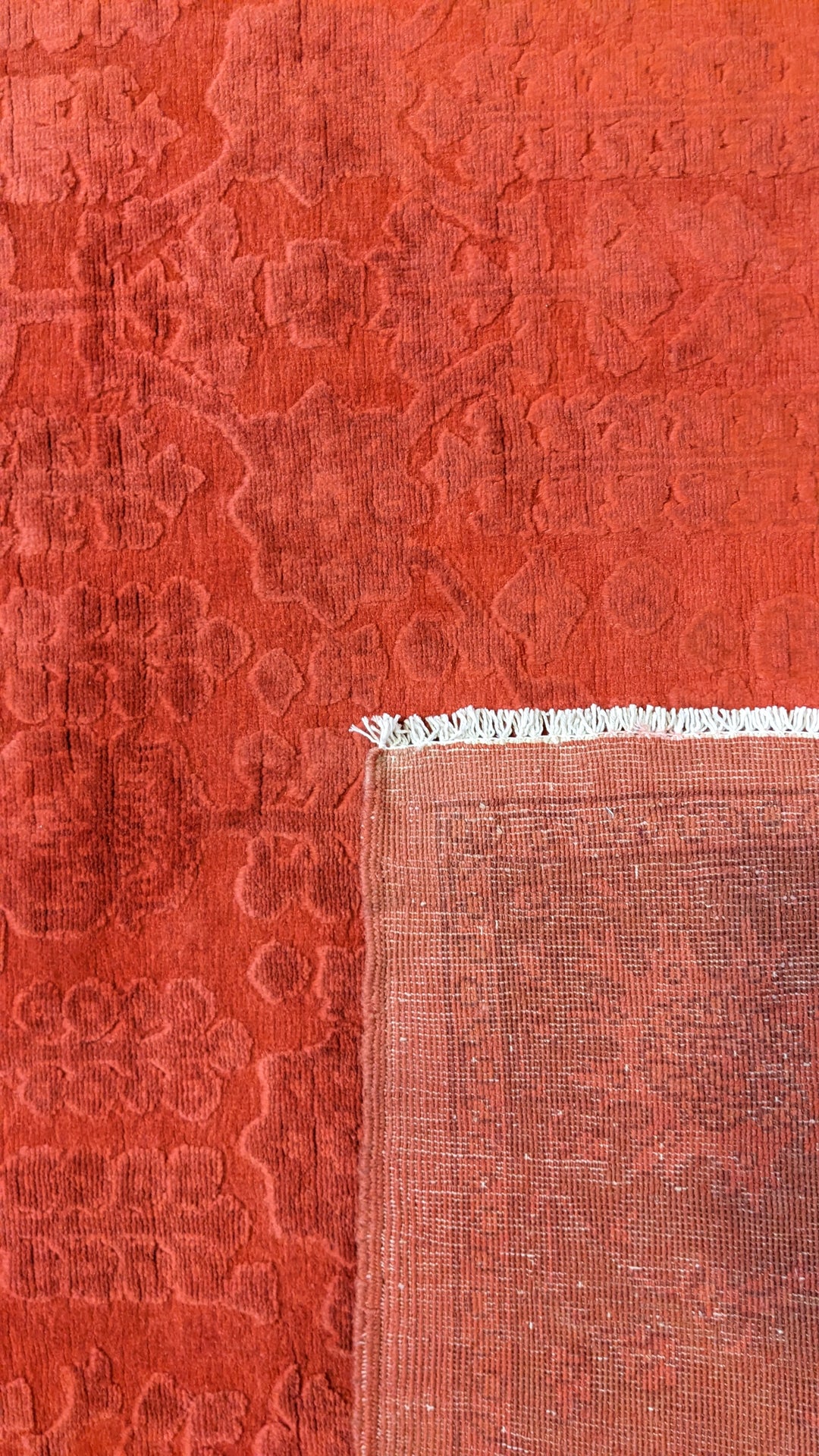 Oriental Silk Wash Chobi Rug - Size: 6.9 x 5.4