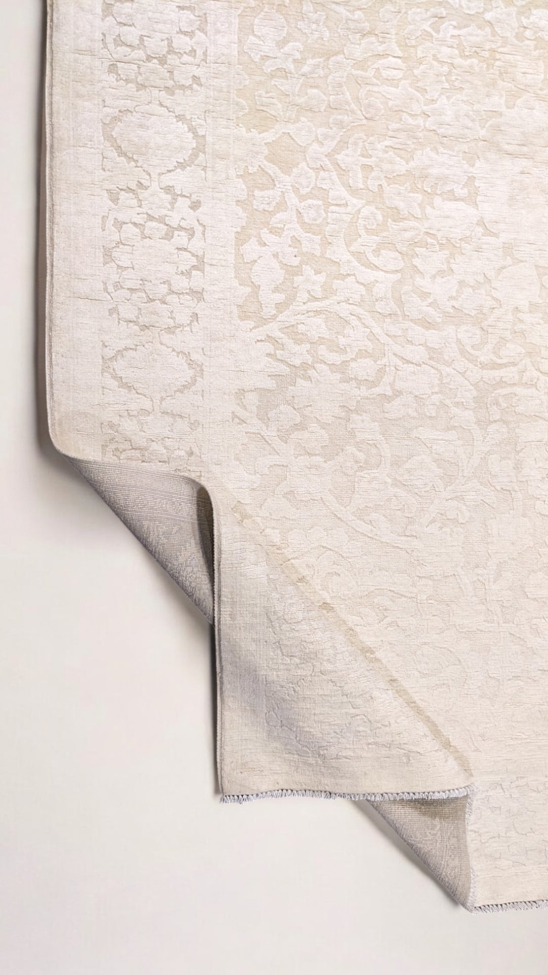 Oriental Silk Wash Chobi Rug - Size: 8.10 x 6