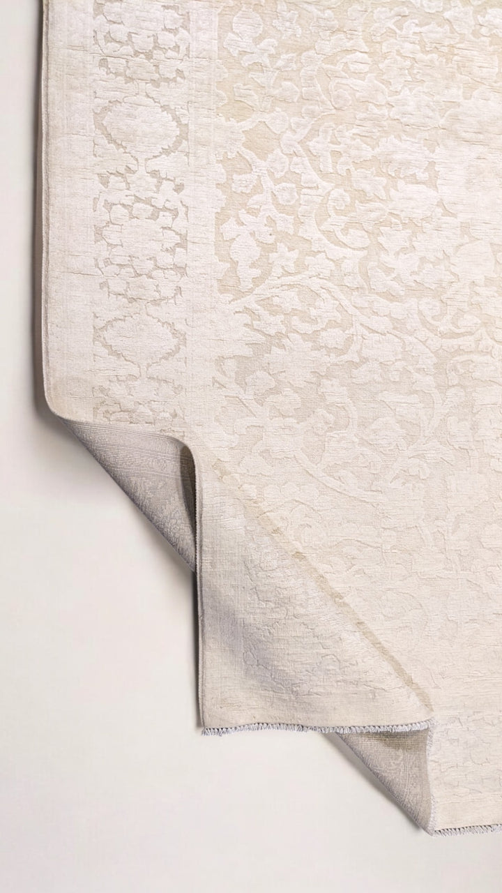 Oriental Silk Wash Chobi Rug - Size: 8.10 x 6