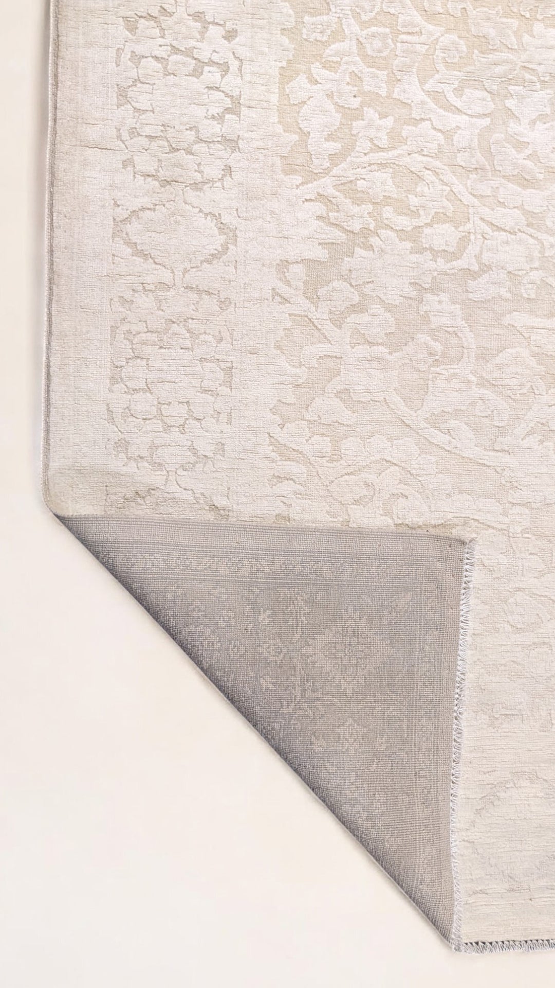 Oriental Silk Wash Chobi Rug - Size: 8.10 x 6