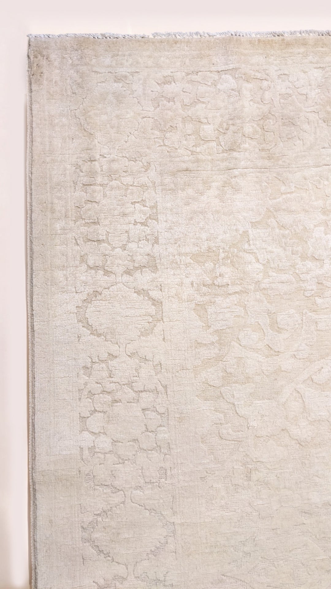 Oriental Silk Wash Chobi Rug - Size: 8.10 x 6