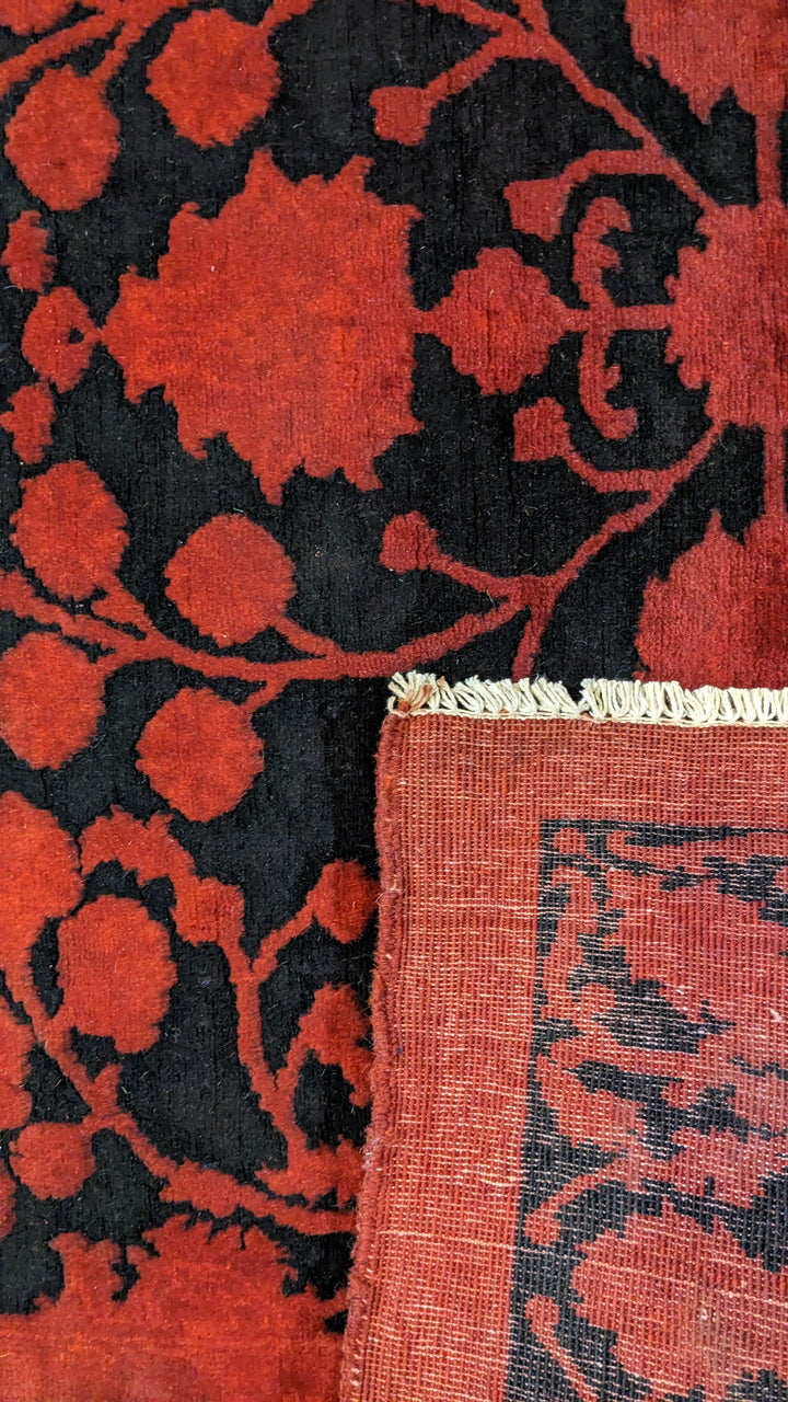 Ziegler Silk Wash Chobi Rug - Size: 5.6 x 4.3