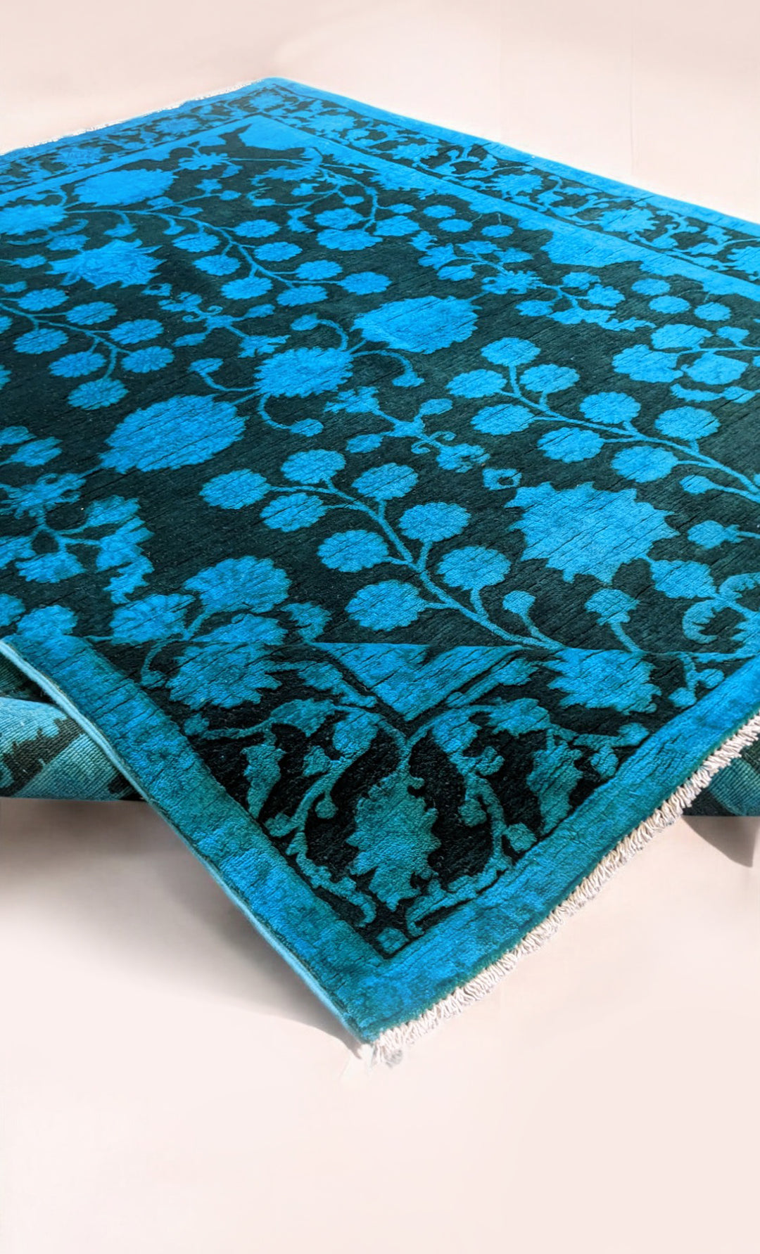 Ziegler Silk Wash Chobi Rug  - Size: 6.9 x 5.4