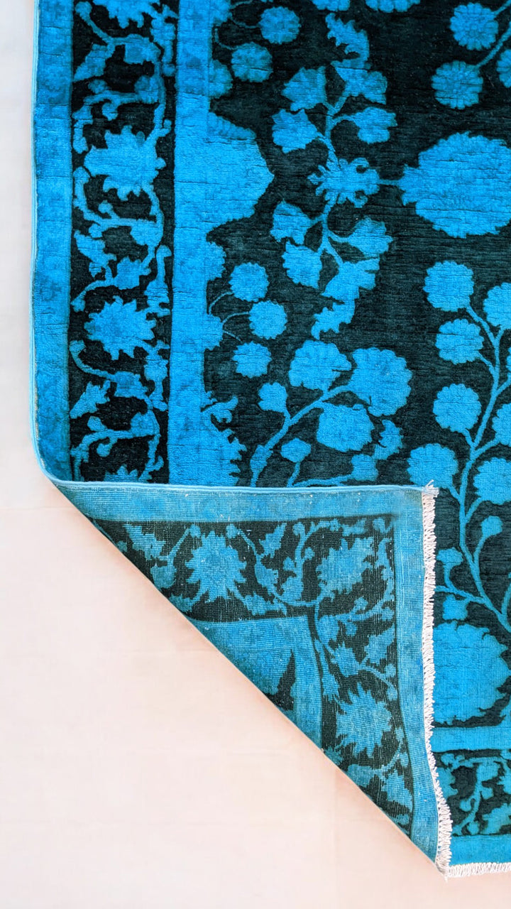 Ziegler Silk Wash Chobi Rug  - Size: 6.9 x 5.4