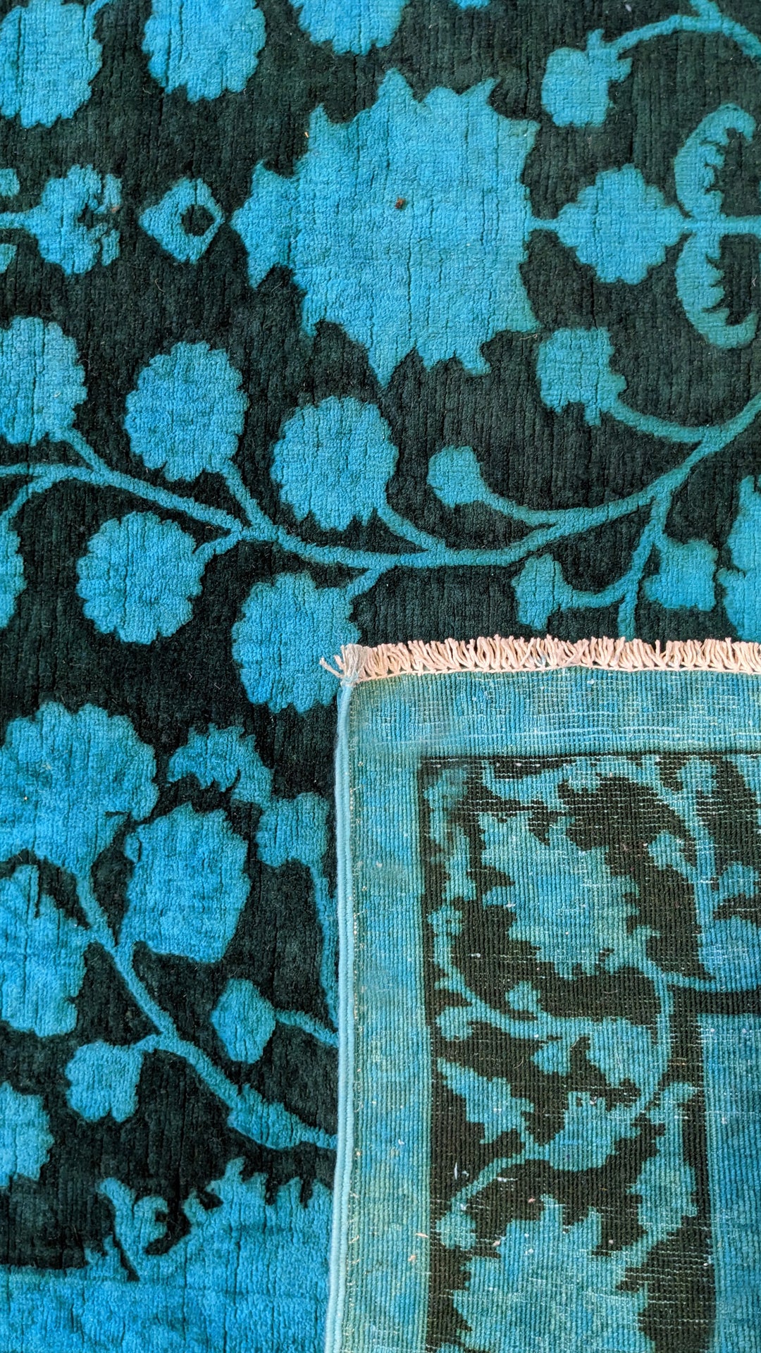 Ziegler Silk Wash Chobi Rug  - Size: 6.9 x 5.4