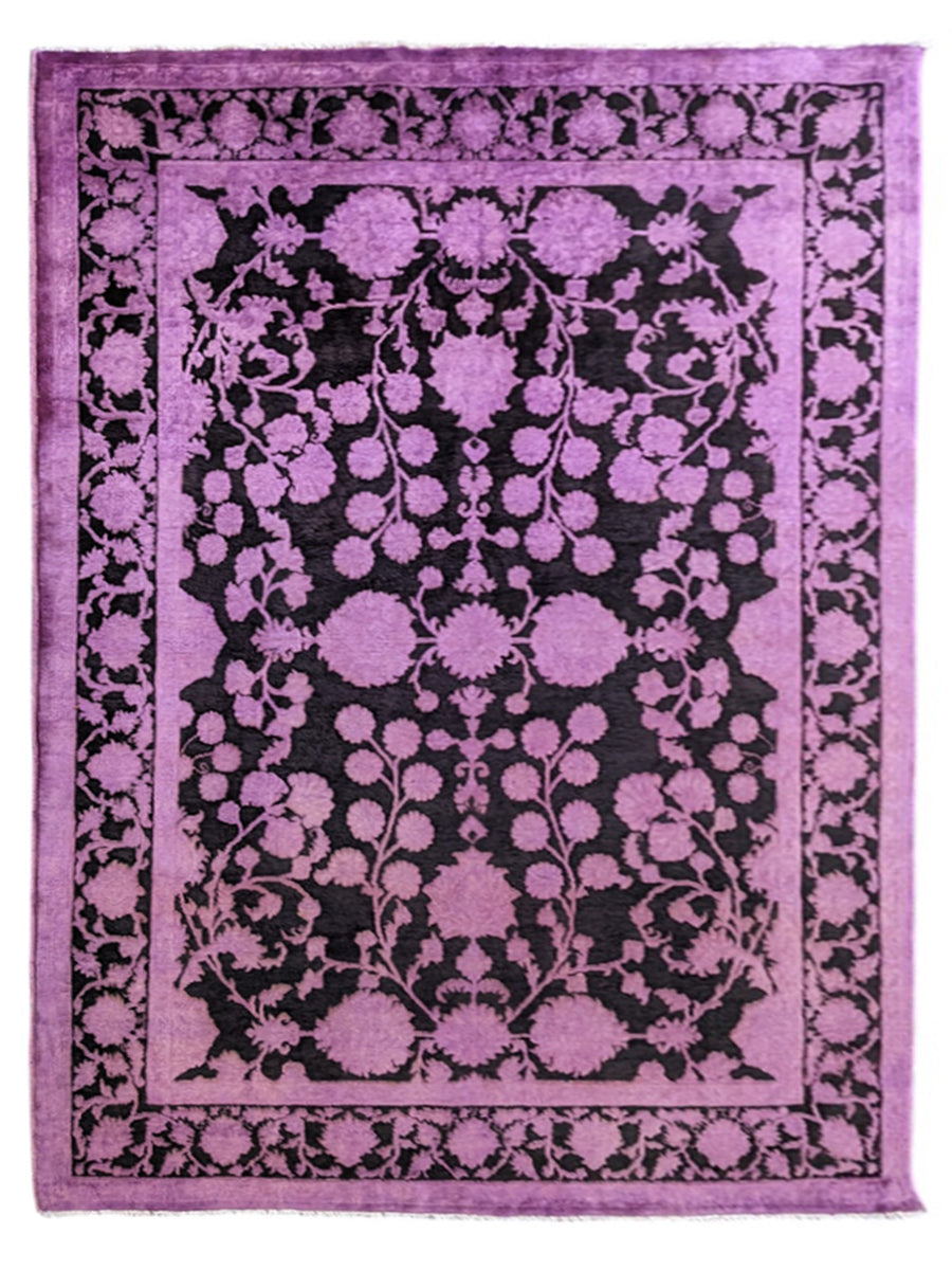 Ziegler Silk Wash Chobi Rug - Size: 6.11 x 5