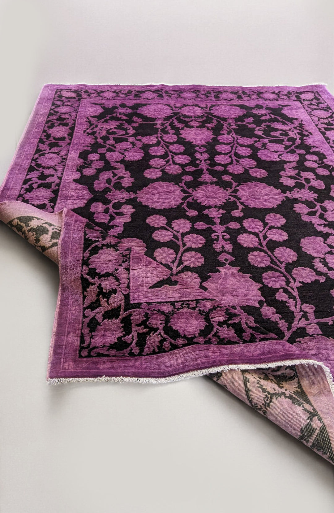 Ziegler Silk Wash Chobi Rug - Size: 6.11 x 5