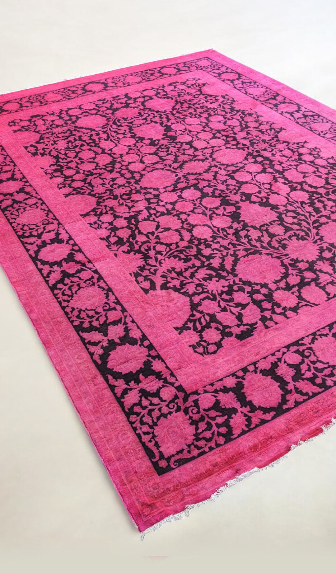 Ziegler Silk Wash Chobi Rug - Size: 11.10 x 9