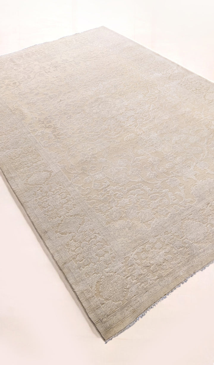 Oriental Silk Wash Chobi Rug - Size: 10 x 6.9