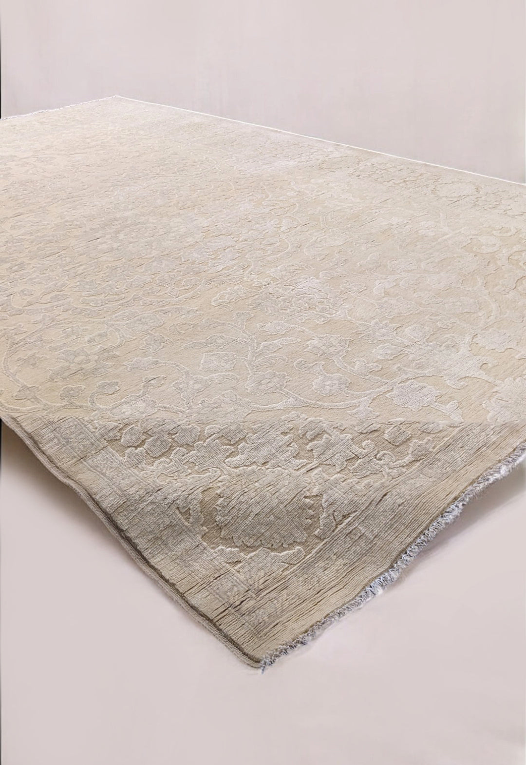 Oriental Silk Wash Chobi Rug - Size: 10 x 6.9