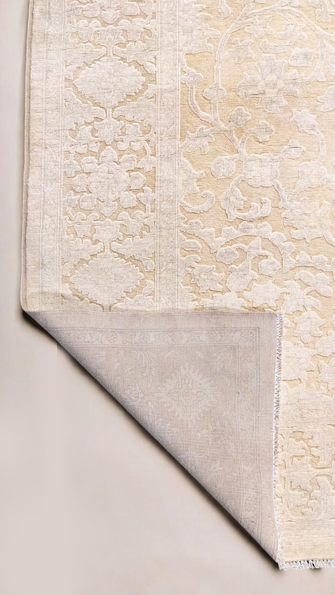 Oriental Silk Wash Chobi Rug - Size: 10 x 6.9