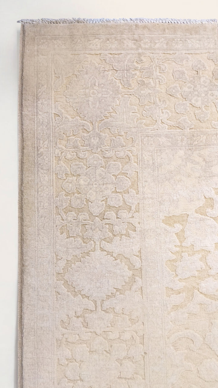 Oriental Silk Wash Chobi Rug - Size: 10 x 6.9