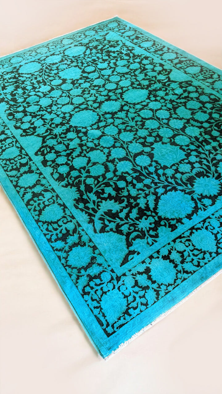 Ziegler Silk Wash Chobi Rug - Size: 9.11 x 6.11