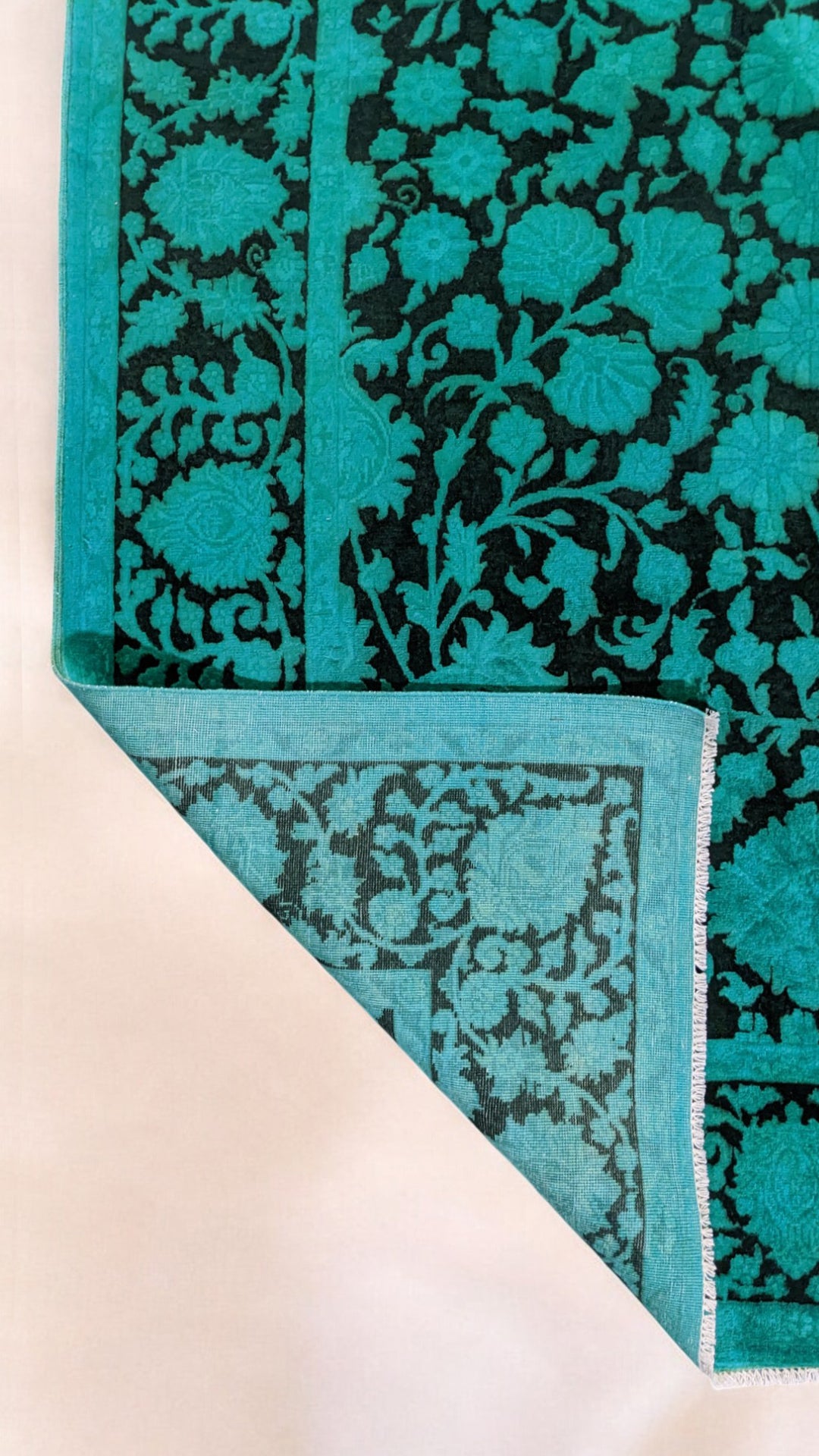 Ziegler Silk Wash Chobi Rug - Size: 9.11 x 6.11