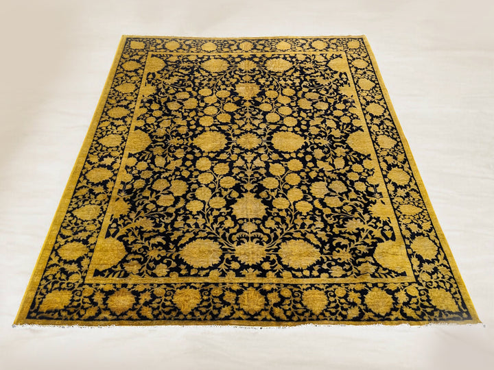 Ziegler Silk Wash Chobi Rug - Size: 9.6 x 8.4
