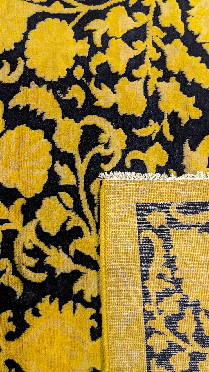 Ziegler Silk Wash Chobi Rug - Size: 9.6 x 8.4