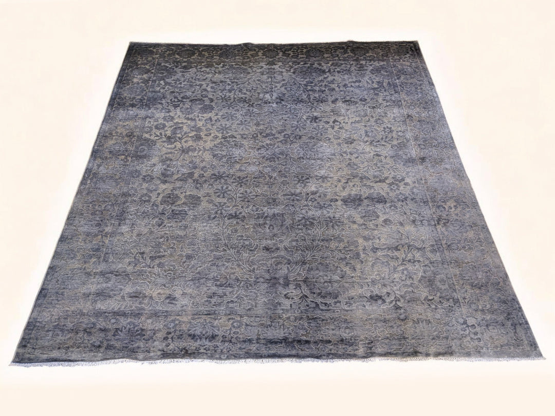 Ziegler Silk Wash Chobi Rug - Size: 9.6 x 8.2