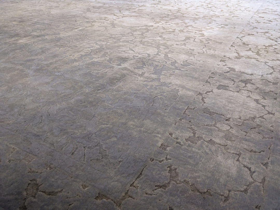 Ziegler Silk Wash Chobi Rug - Size: 9.6 x 8.2