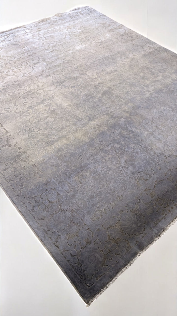 Ziegler Silk Wash Chobi Rug - Size: 9.6 x 8.2