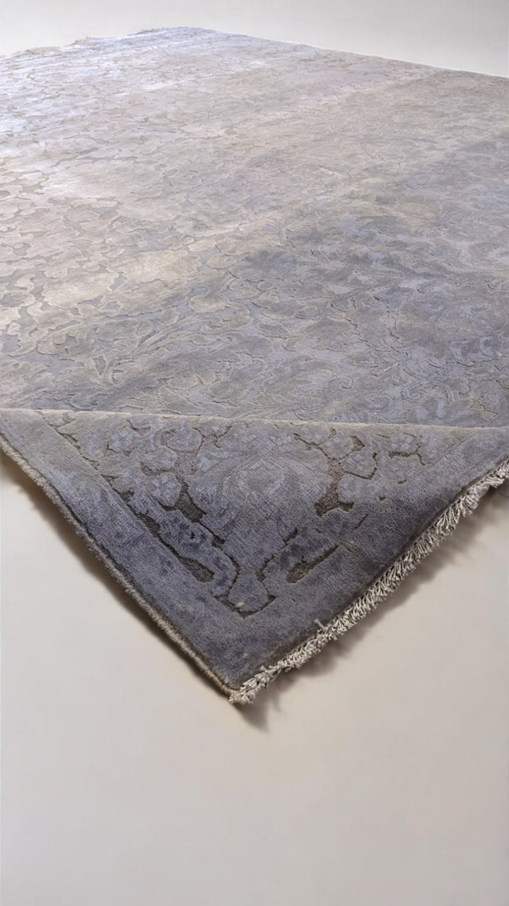 Ziegler Silk Wash Chobi Rug - Size: 9.6 x 8.2