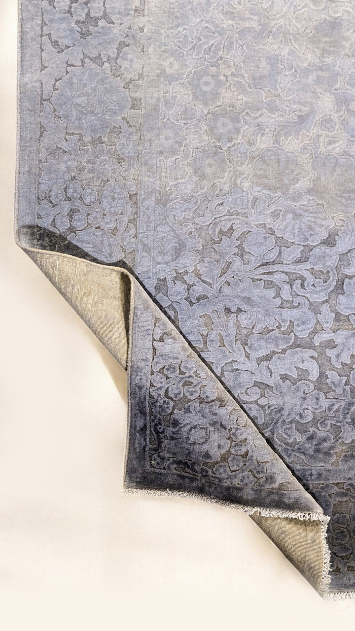 Ziegler Silk Wash Chobi Rug - Size: 9.6 x 8.2