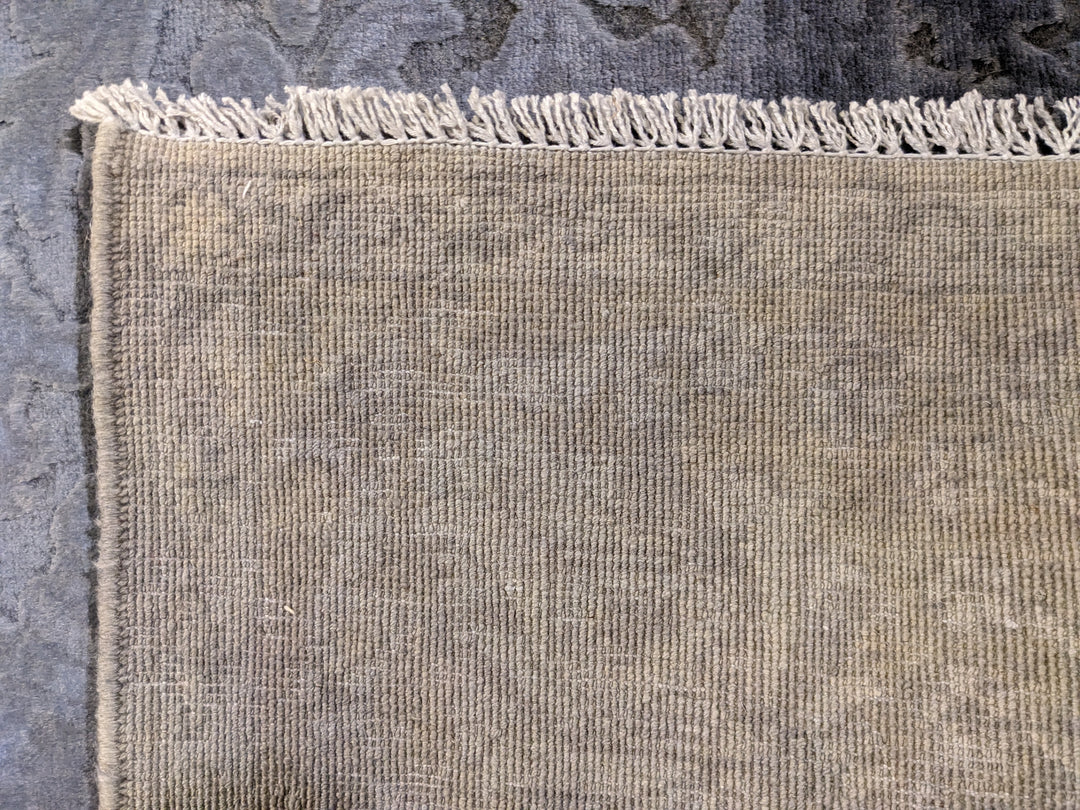 Ziegler Silk Wash Chobi Rug - Size: 9.6 x 8.2
