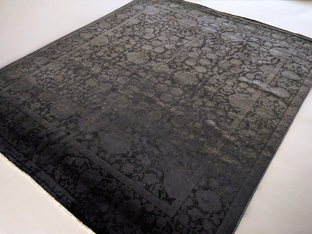 Ziegler Silk Wash Chobi Rug - Size: 9.10 x 8.3