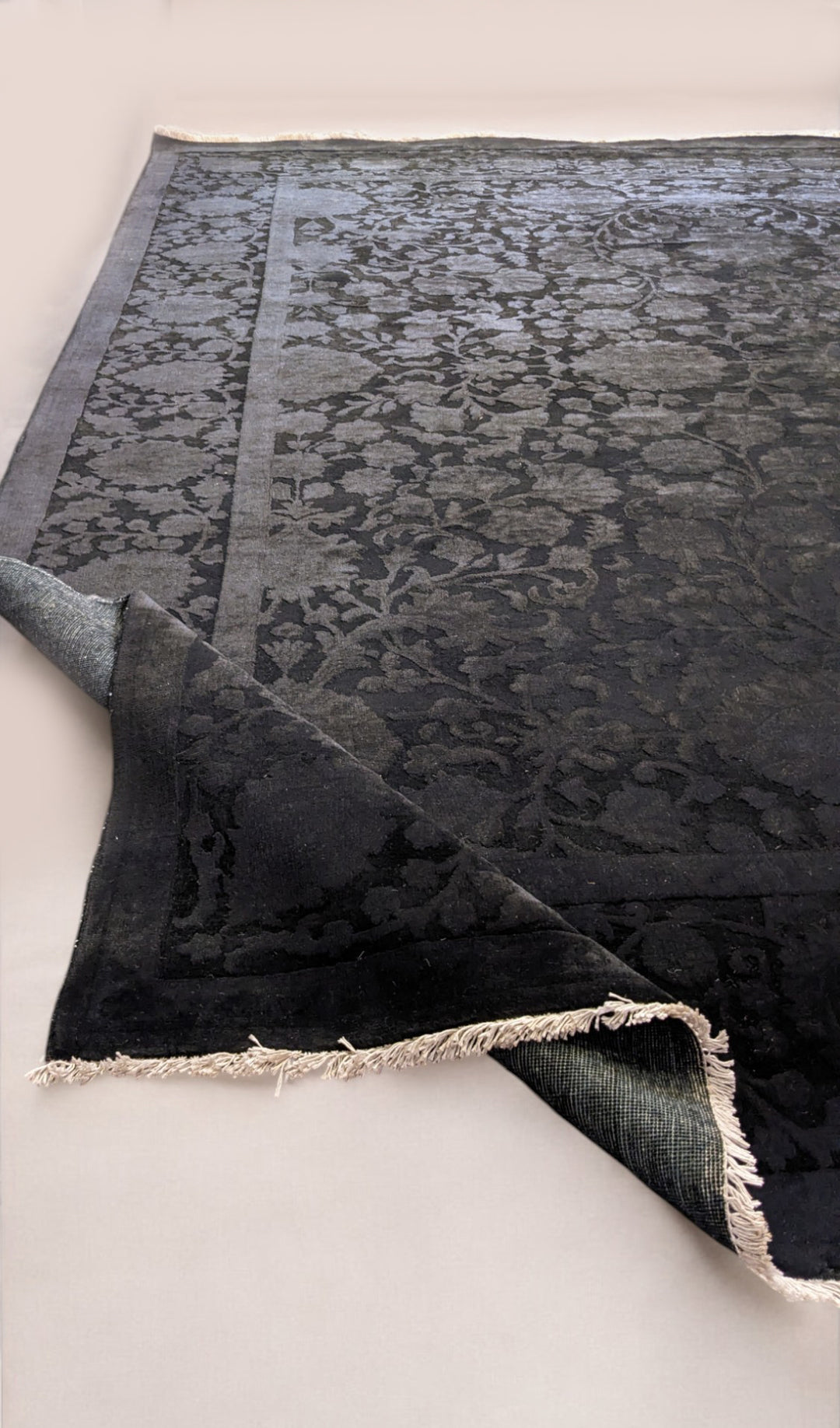 Ziegler Silk Wash Chobi Rug - Size: 9.10 x 8.3