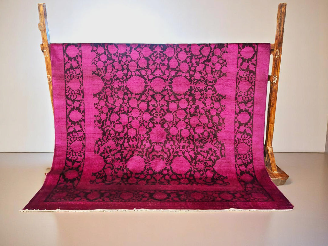 Ziegler Silk Wash Chobi Rug  - Size: 12.5 x 9.1