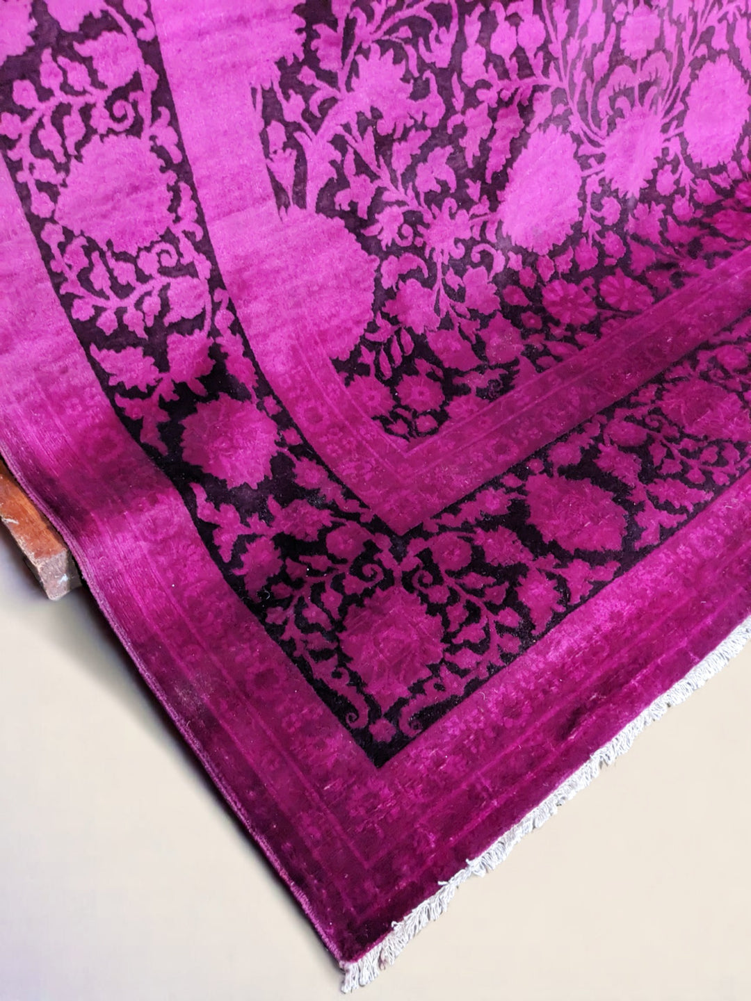 Ziegler Silk Wash Chobi Rug  - Size: 12.5 x 9.1