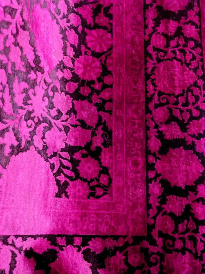 Ziegler Silk Wash Chobi Rug  - Size: 12.5 x 9.1