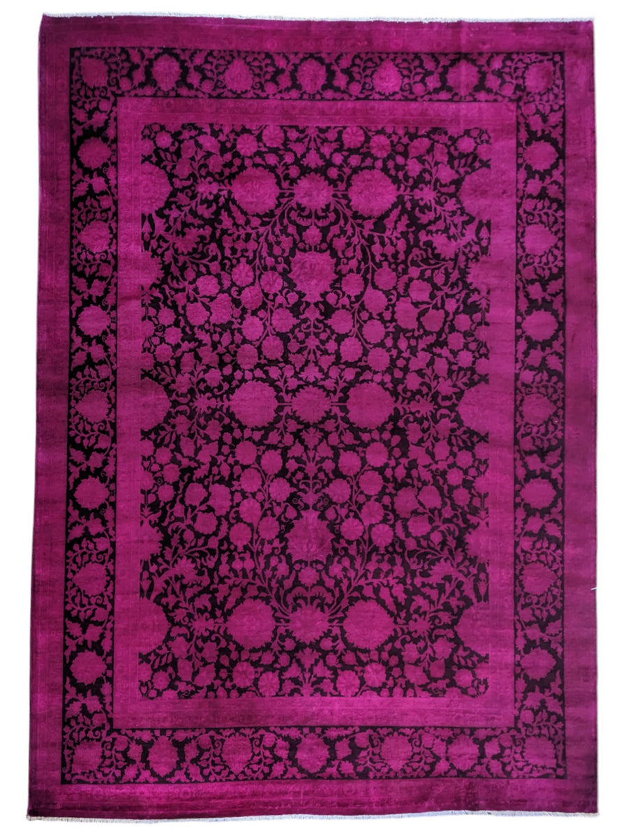Ziegler Silk Wash Chobi Rug  - Size: 12.5 x 9.1