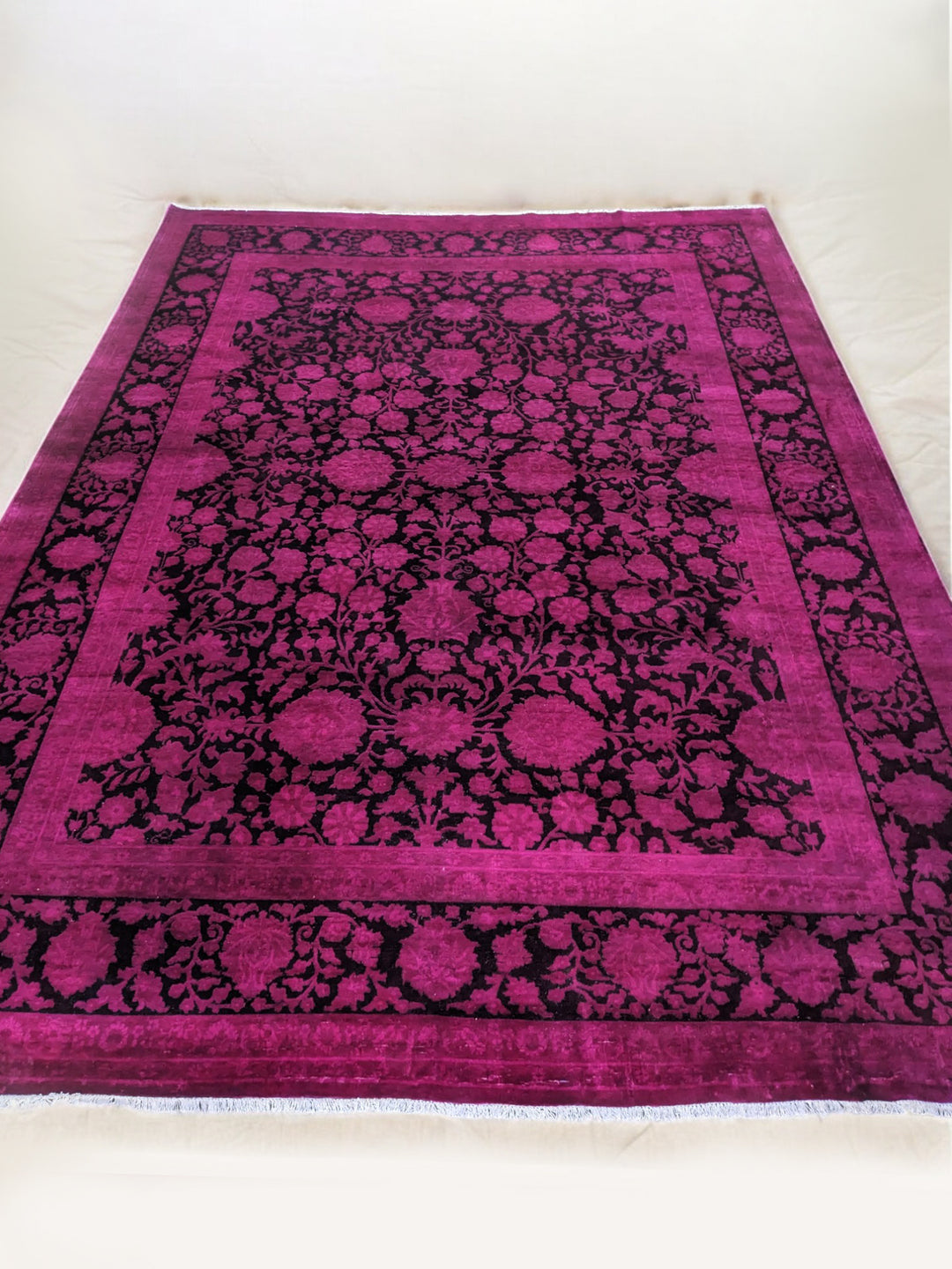 Ziegler Silk Wash Chobi Rug  - Size: 12.5 x 9.1