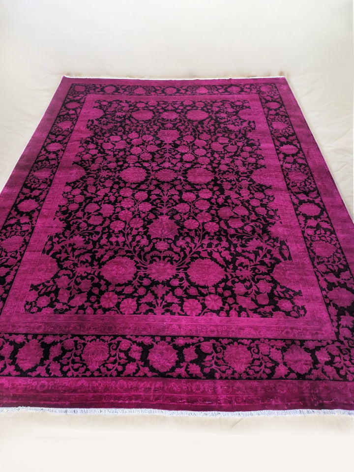 Ziegler Silk Wash Chobi Rug  - Size: 12.5 x 9.1
