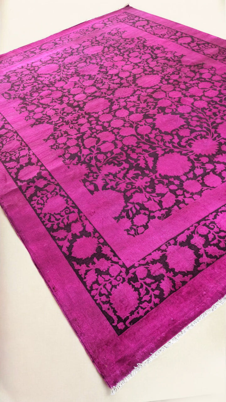 Ziegler Silk Wash Chobi Rug  - Size: 12.5 x 9.1