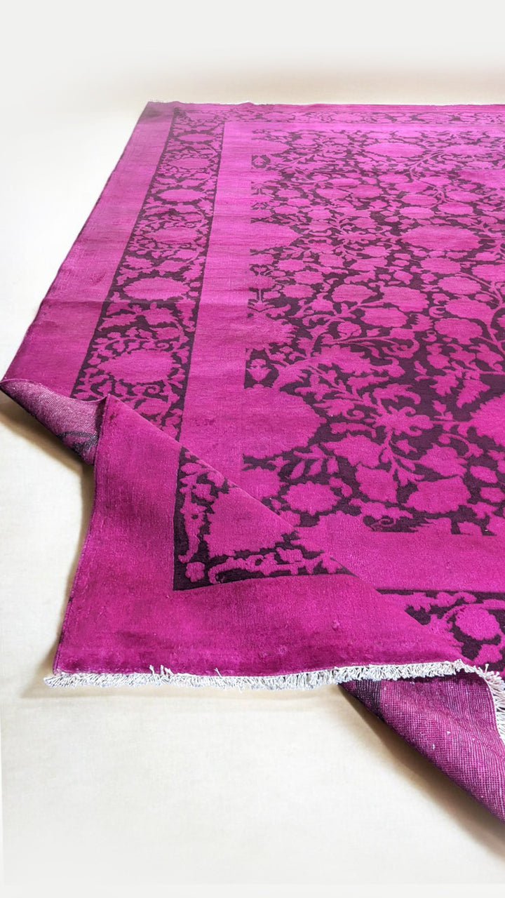 Ziegler Silk Wash Chobi Rug  - Size: 12.5 x 9.1