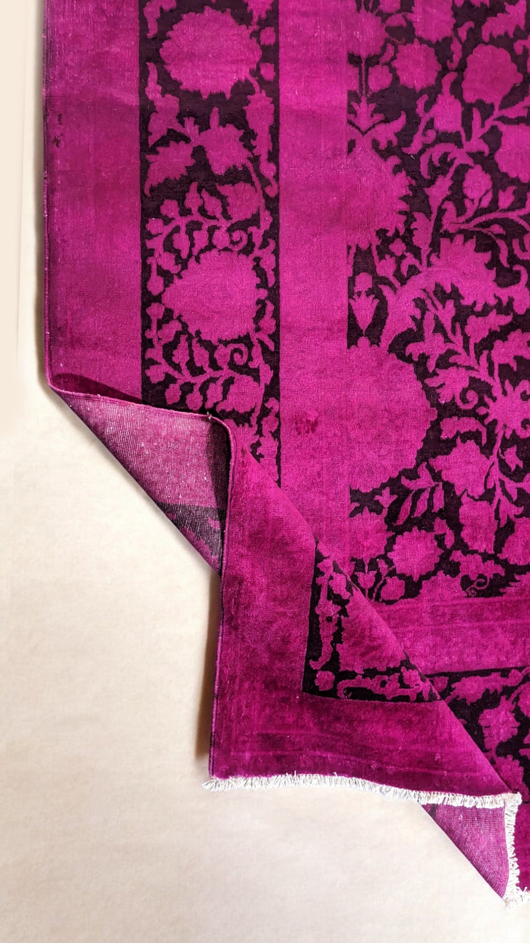 Ziegler Silk Wash Chobi Rug  - Size: 12.5 x 9.1