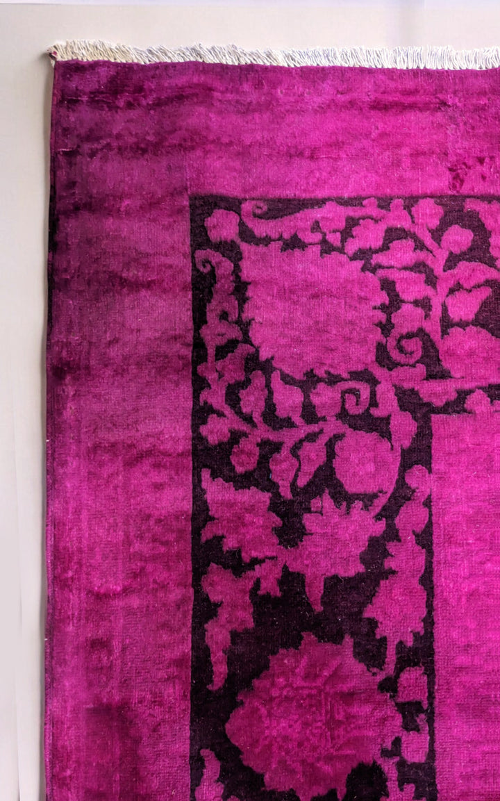 Ziegler Silk Wash Chobi Rug  - Size: 12.5 x 9.1