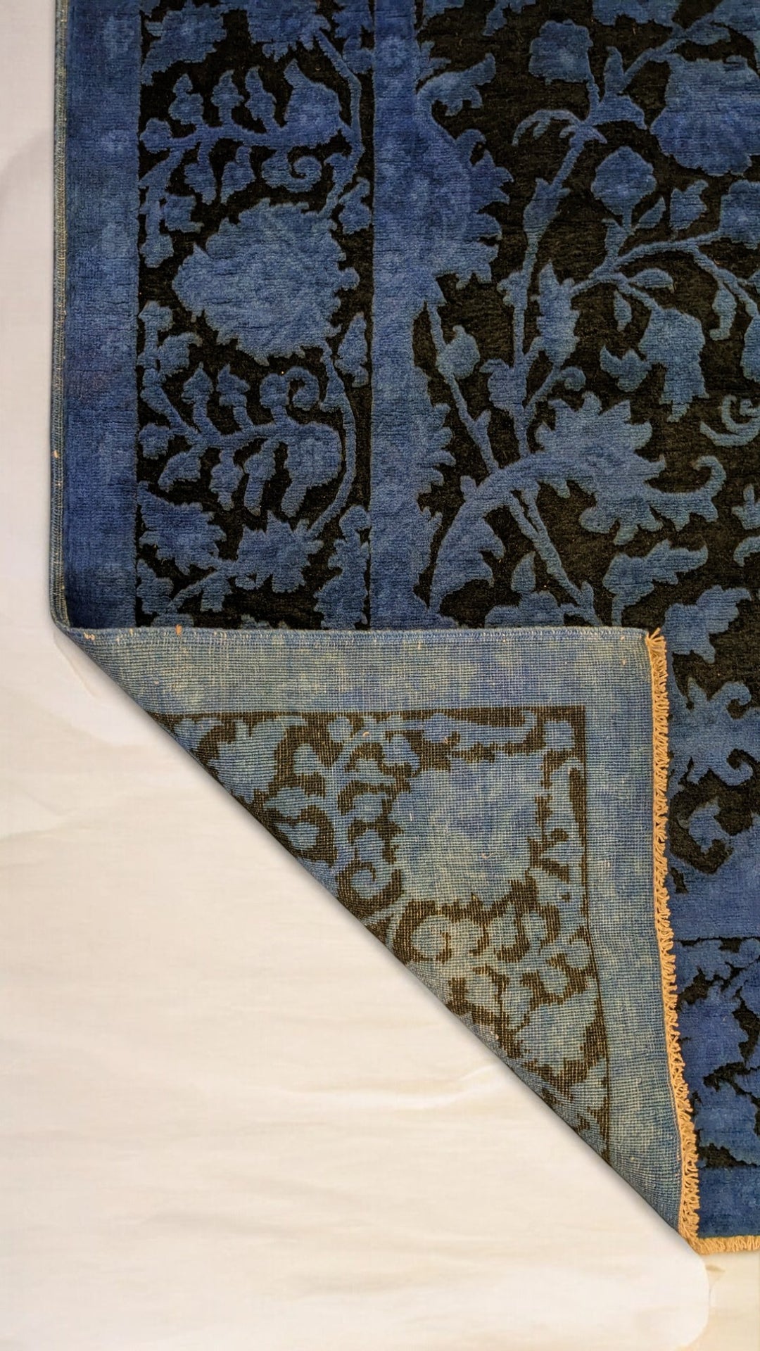 Ziegler Silk Wash Chobi Rug - Size: 9.8 x 6.9