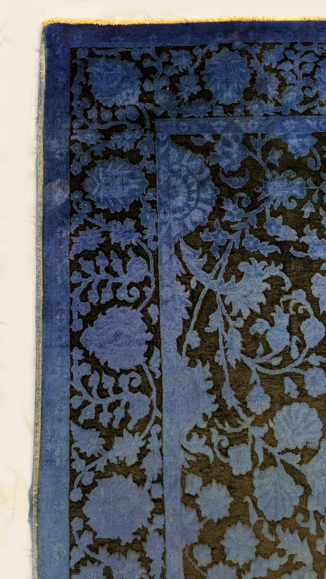 Ziegler Silk Wash Chobi Rug - Size: 9.8 x 6.9