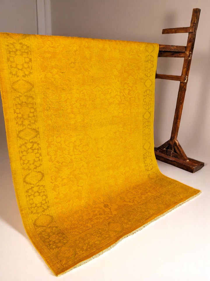 Oriental Silk Wash Chobi Rug - Size: 8.11 x 6