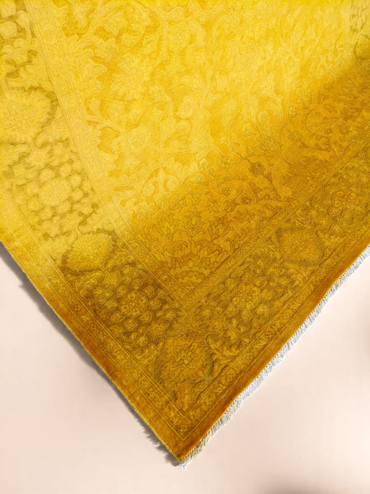 Oriental Silk Wash Chobi Rug - Size: 8.11 x 6