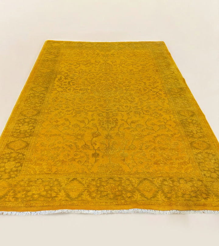 Oriental Silk Wash Chobi Rug - Size: 8.11 x 6