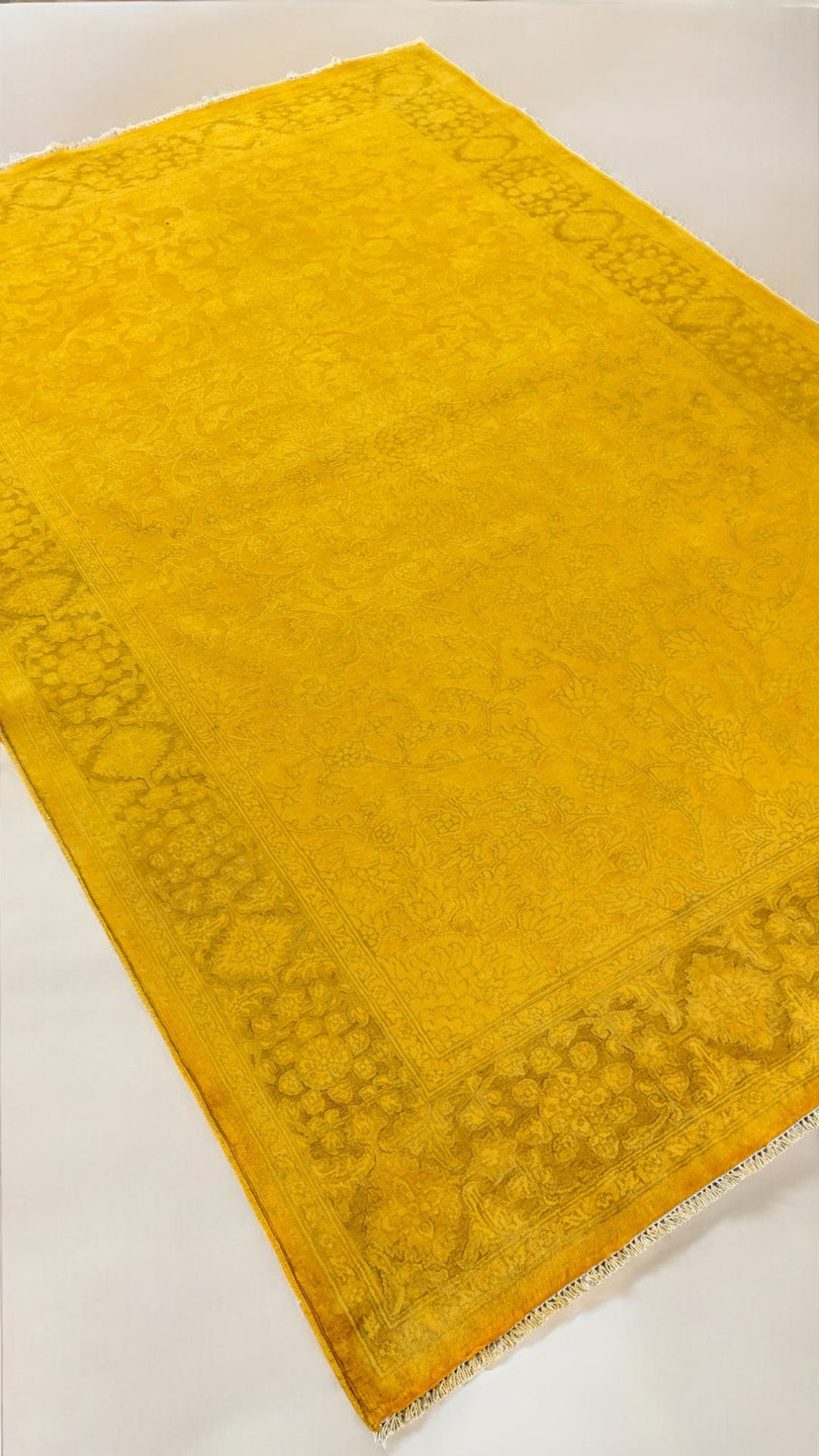 Oriental Silk Wash Chobi Rug - Size: 8.11 x 6