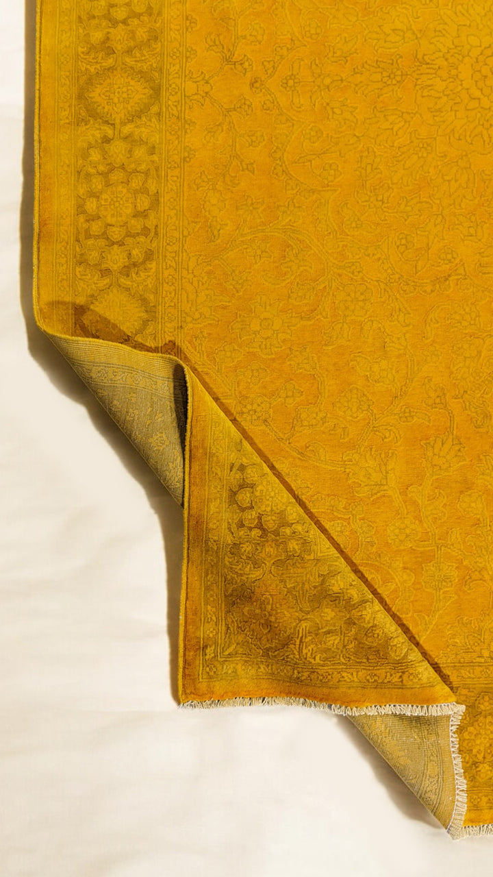 Oriental Silk Wash Chobi Rug - Size: 8.11 x 6